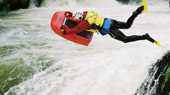 Rodeln in Rotorua: Kaituna White Water River Board-Erlebnis