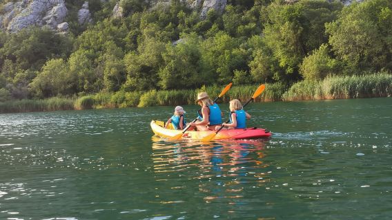 歐米什/斯普利特：在采蒂納自然保護公園區划 4 小時獨木舟