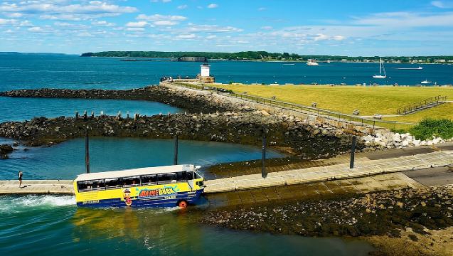 Portland: Land- und Meerestour mit Guide (Duck Tour)