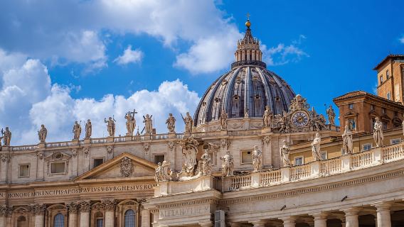 Rome: rondleiding door de Sint-Pietersbasiliek met optionele toegang tot de koepel