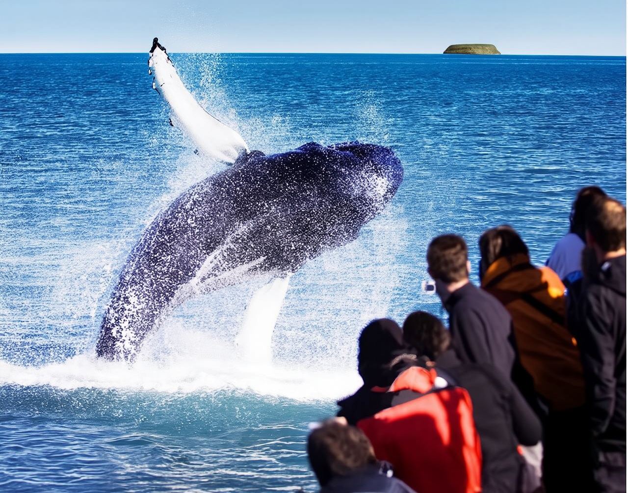 Avistamiento de ballenas y crucero para ver delfines en Kaikoura, Isla Sur de Nueva Zelanda - Whale Watch Kaikoura