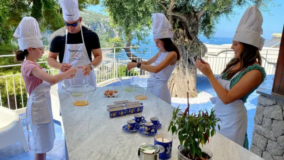 Sorrento: Laga mat som en lokal med fantastisk havsutsikt