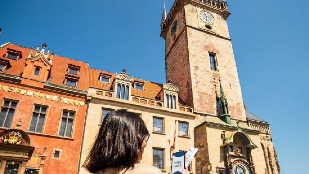 Prague Astronomical Clock Tower Ticket+20min Intro & opt. E-guide
