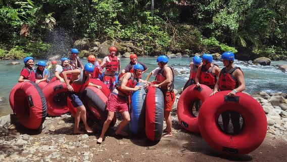 Rio Celeste Blue River Tubing Adventure from La Fortuna