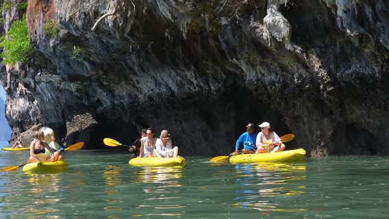 Twilight Sea Canoe by Phang Nga Bay