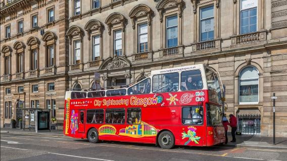 Xe buýt ngắm cảnh hop-on hop-off City Sightseeing tại Glasgow, Anh