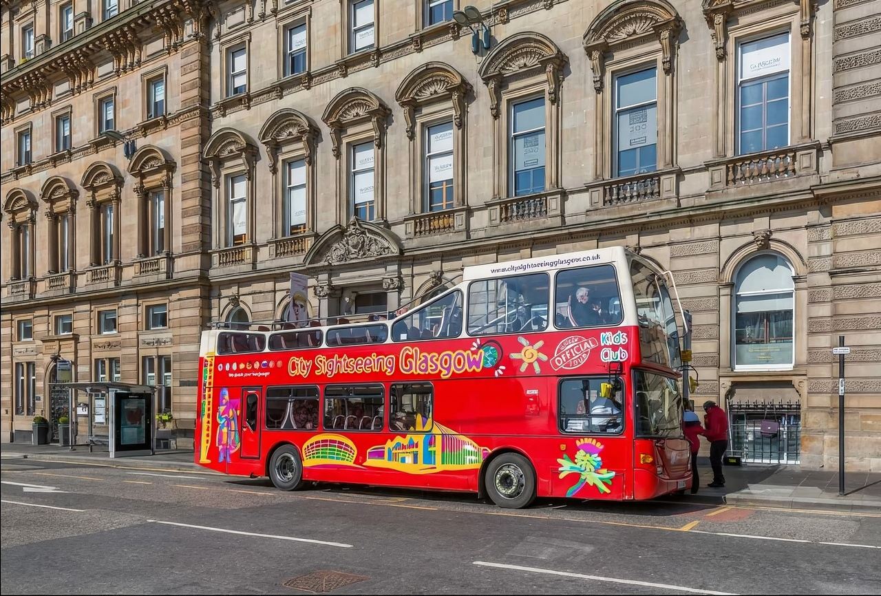 Glasgow City Sightseeing hop-on hop-off bus