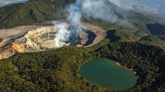 Hacienda Café Doka, Volcán Poas และ Jardines de La Catarata La Paz