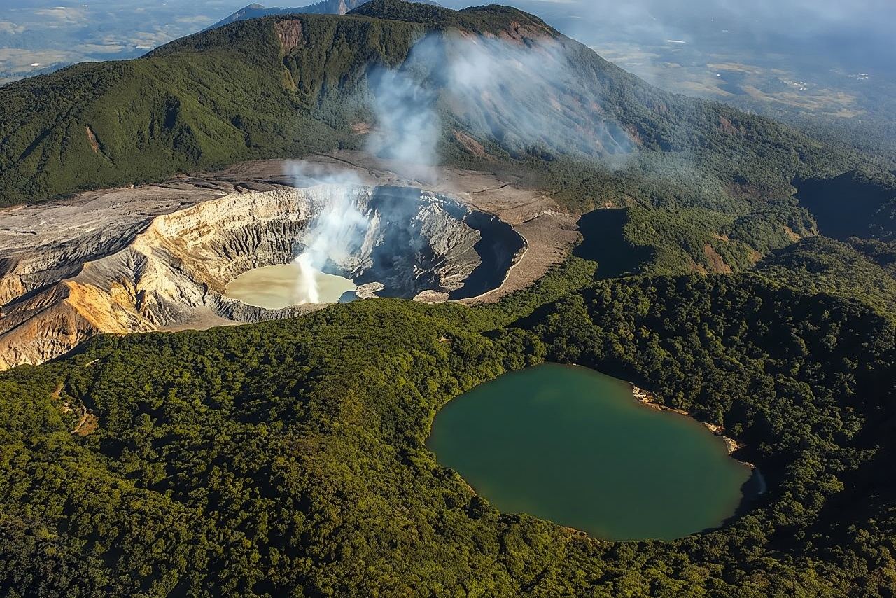Hacienda Café Doka, Volcán Poas e Jardines de La Catarata La Paz