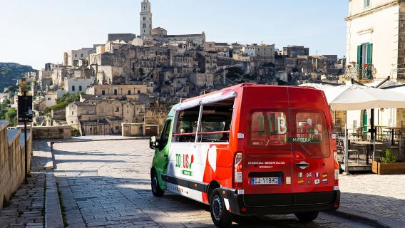 Matera sightseeing tour by open bus