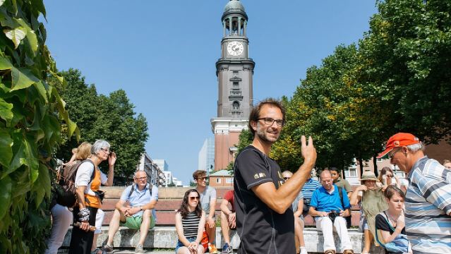 Die lokale Tour durch das historische Zentrum von Hamburg