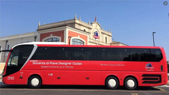 Shopping at Venice outlet: One-way return ticket from McArthurGlen Noventa di Piave (Noventa outlet-Venice)