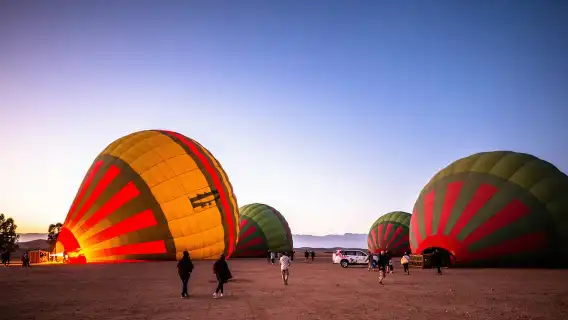 มาร์ราเกช: บอลลูนลอยฟ้าพร้อมอาหารเช้าแบบดั้งเดิม