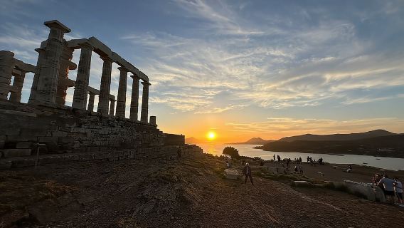Cape Sounio Private half day Poseidon Athenian Riviera sunset