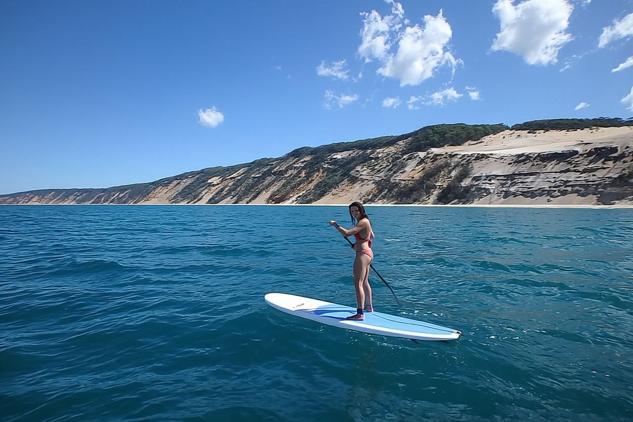 Stand Up Paddle at Double Island Point + 4x4 Beach Drive
