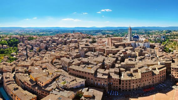 Desde Livorno: excursión de un día a Siena y Chianti con cata de vinos