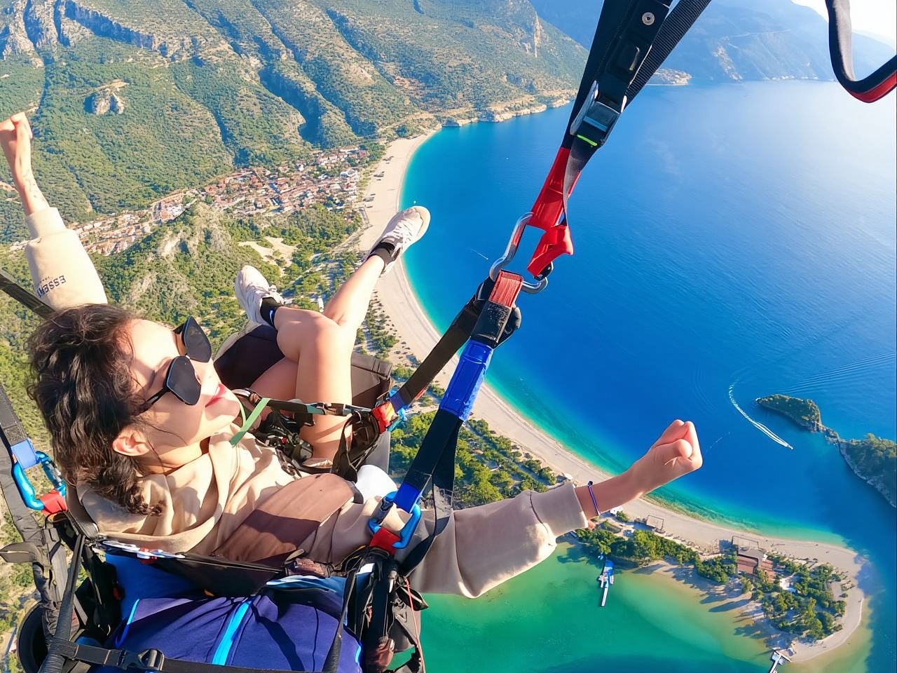Fethiye: Babadag Tandem Paragliding Flight เหนือโอลูเดนิซ