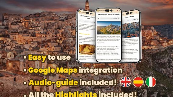 Matera: Guida digitale realizzata con una guida locale per il tuo tour