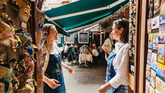 Venecia: Taller de máscaras de carnaval