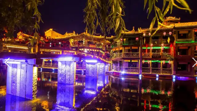 1-day tour of Longquan Ancient Town, Shijiazhuang [including night view]