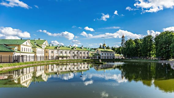 Sergiev Posad + The Holy Trinity-St. Sergius Lavra + Church of the Dormition of the Theotokos in Veshnyaki