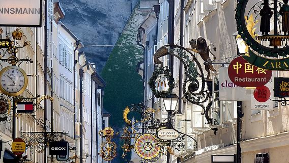 Salzach River Boat Cruises + Getreidegasse + Makartsteg + Mozart Residence Day Tour