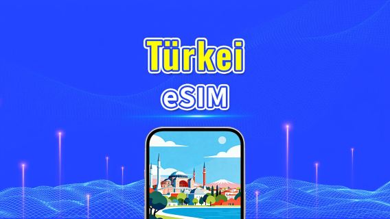 Türkei 5G eSIM | 3 Netzwerke inklusive | AI & TikTok vollständig unterstützt | Tägliches/Gesamt-Datenpaket | 1–30 Tage | 24-Stunden-Abrechnung | QR-Code