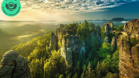 Perjalanan lengkap Bohemian dan Saxon Swiss - Tur Hiking