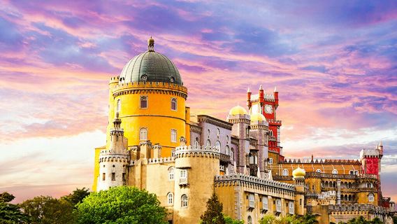 Tour di un giorno a Sintra e Cabo da Roca con andata e ritorno da Lisbona