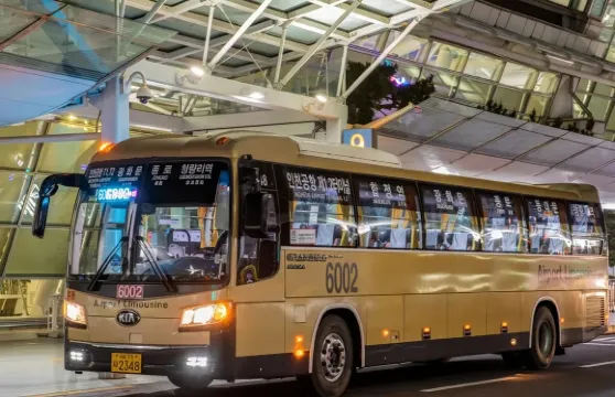 【韓國仁川機場巴士票】電子票●首爾市區酒店/多語言播報/實時位置信息/利木津巴士車票