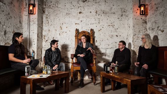 Evolución de la ginebra y catas clandestinas de ginebra en Edimburgo|1 hora