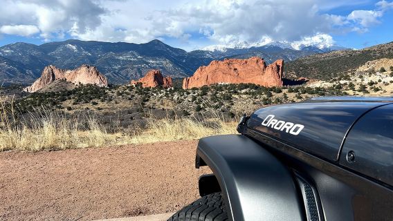 Tour in Jeep al Giardino degli Dei, Manitou Springs, Old Stage Road
