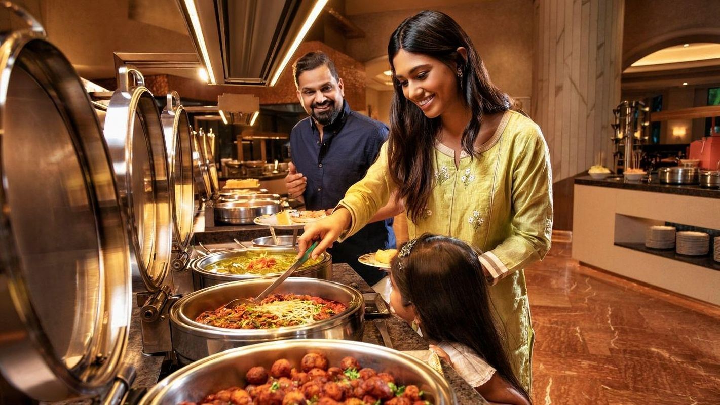 Atlantis The Palm Dubai Erlebnis im Kaleidoscope Buffet Restaurant mit Abendbuffet