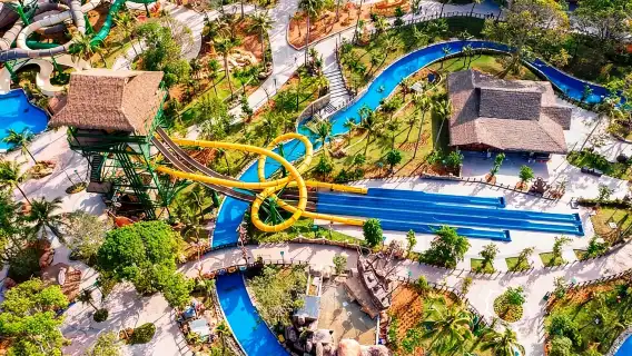 ฟู้โกว๊ก|กระเช้าลอยฟ้า + Aquatopia สวนน้ำและแนวนอนใต้