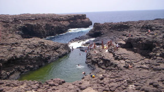 Île Salée : excursion en mer de 4h à Buracona ou Pedra de Lume
