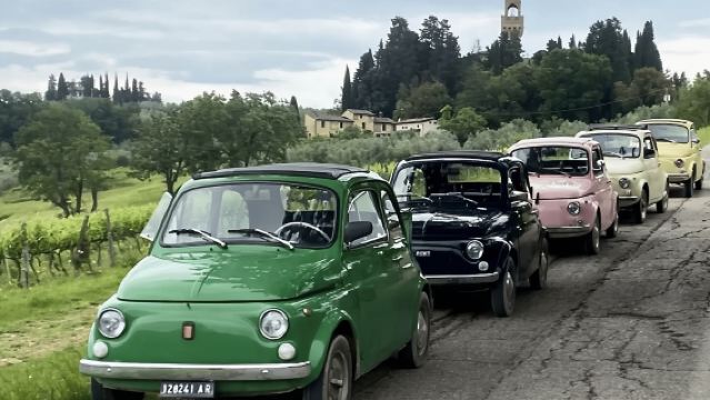 Из Флоренции: экскурсия на Fiat 500 с самостоятельным вождением