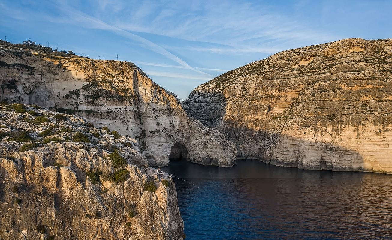 Malta: Templos prehistóricos, patrimonio de piedra caliza y Gruta Azul