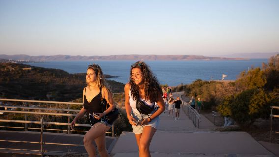Atenas: Excursión al atardecer al cabo Sunión y al templo de Poseidón