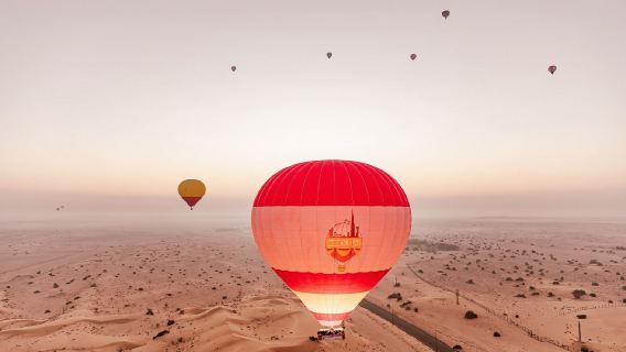 Dubai Desert Hot Air Balloon Experience