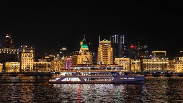 【外国人対応可】外国語ガイド付き解説 東方明珠電視塔+黄浦江遊覧船ナイトクルーズ 日帰りツアー