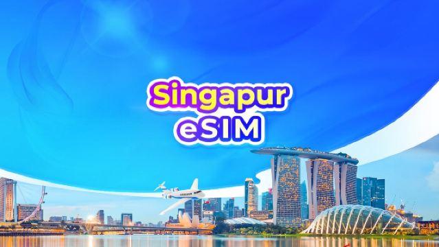 Singapur 5G eSIM | Tagespaket/Datenpaket | 24-Stunden-Abrechnung | 1–30 Tage | QR-Code