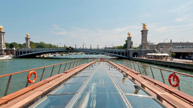 巴黎塞納河遊船觀光體驗
