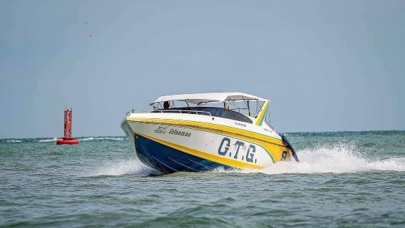 Official CTG Private Speed boat Pattaya - Koh Larn (Round -trip) Ko Lan speedboat