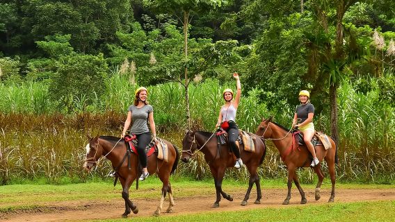 ATV Adventure + Horseback Riding and Natural Swimming Pool