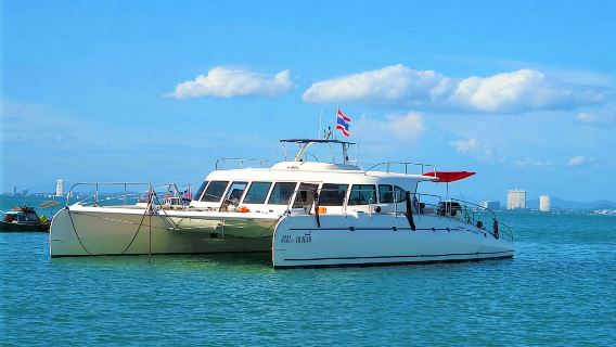 Pattaya 3 Island Luxury Catamaran Cruising Day Tour