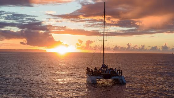 Leila Na Pali Sonnenuntergangs-Dinner-Segel