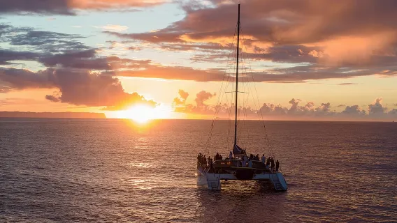 Leila Na Pali Sunset Dinner Sail