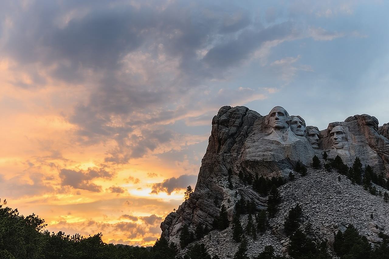 Mt Rushmore Night Ceremony and Tour - with Tunnels and Stargazing