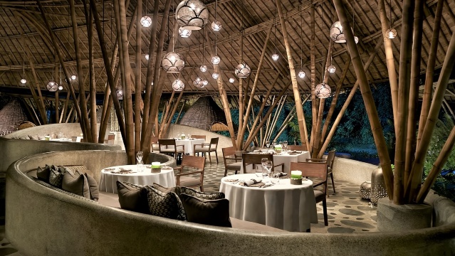 Bali Makanan Restoran Mewah Spa [Pilihan Hotel Ritz-Carlton Ubud | Teh Sore di Langit | Makan Malam 