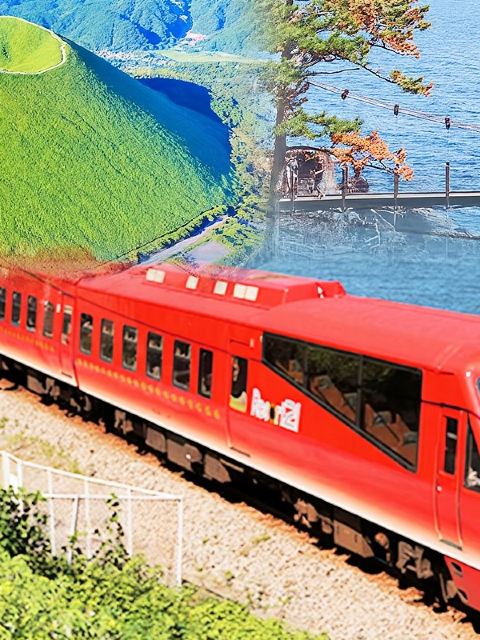 日本東京伊豆一日遊:大室山+動物園+觀海列車體驗+城崎海岸